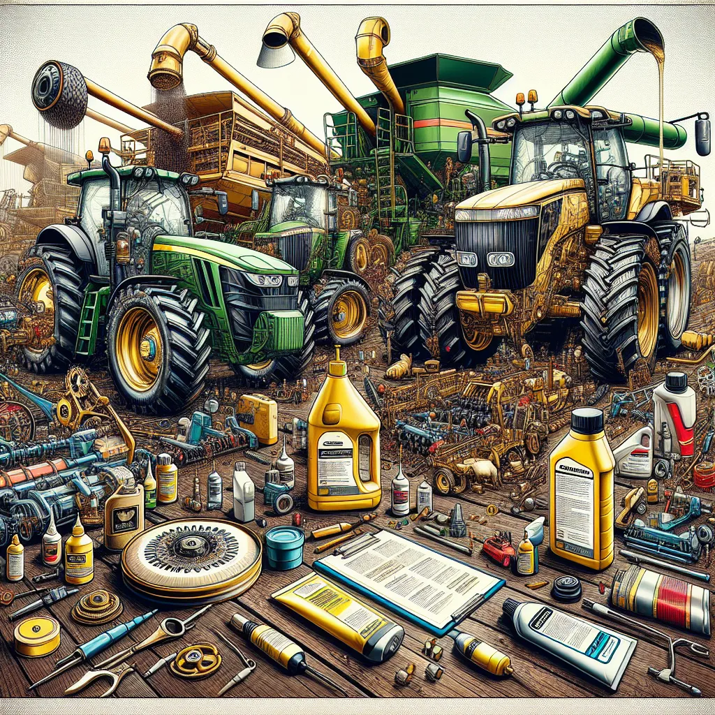 Smarowanie maszyn rolniczych: Klucz do długiej żywotności i wydajności
