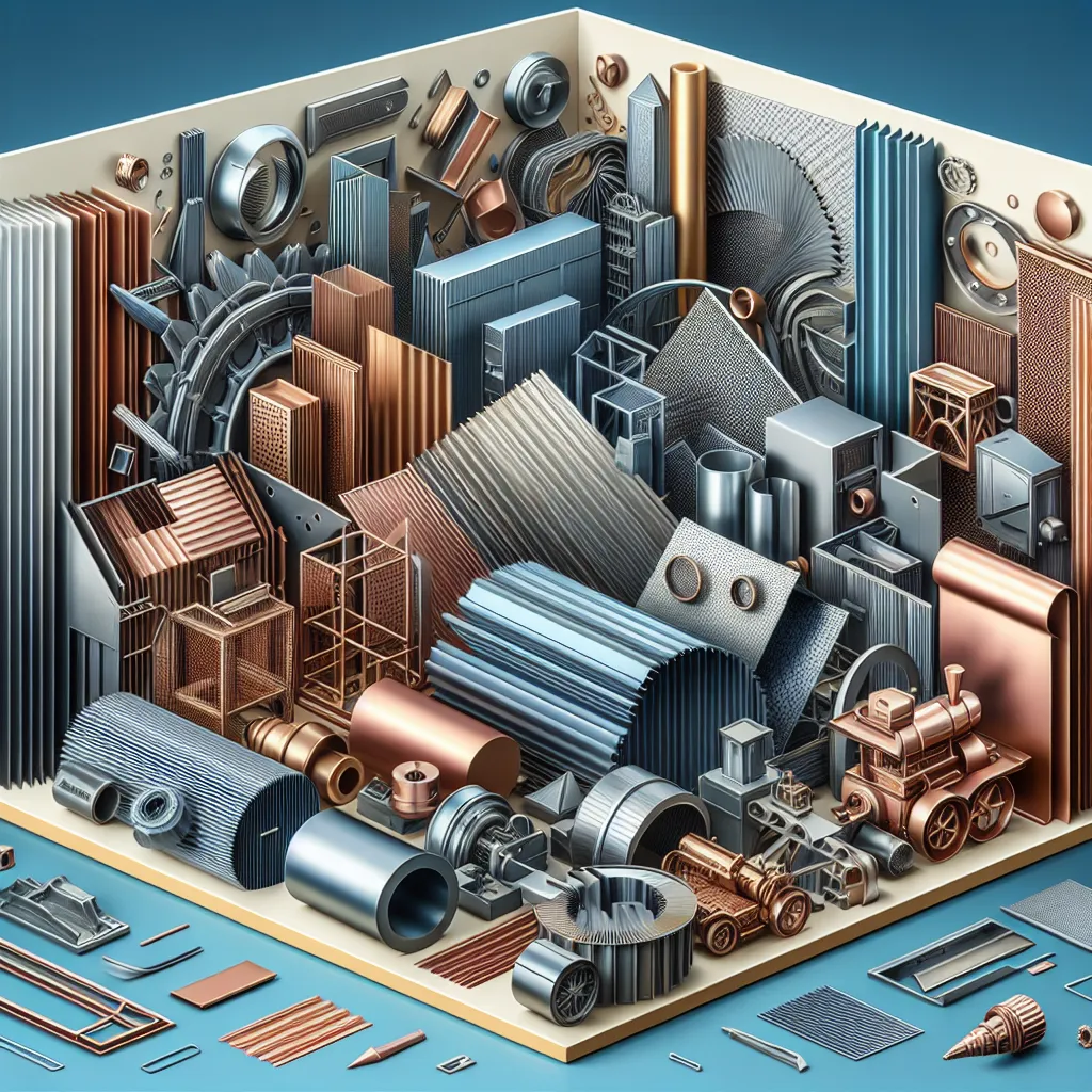 Odkryj Niezwykły Świat Blachy: Brązowe, Aluminiowe, Mosiężne i Żeliwne Formatki w 3D Fototapetach