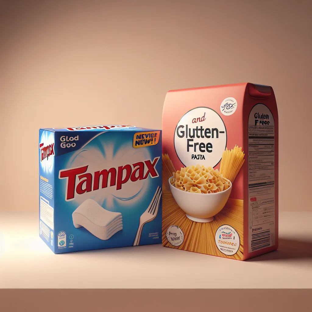 Tampax i makaron bezglutenowy – Twoje ulubione produkty w jednym miejscu!